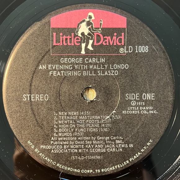 George Carlin - “An Evening With Wally Londo” Vinyl LP - Picture 4 of 5